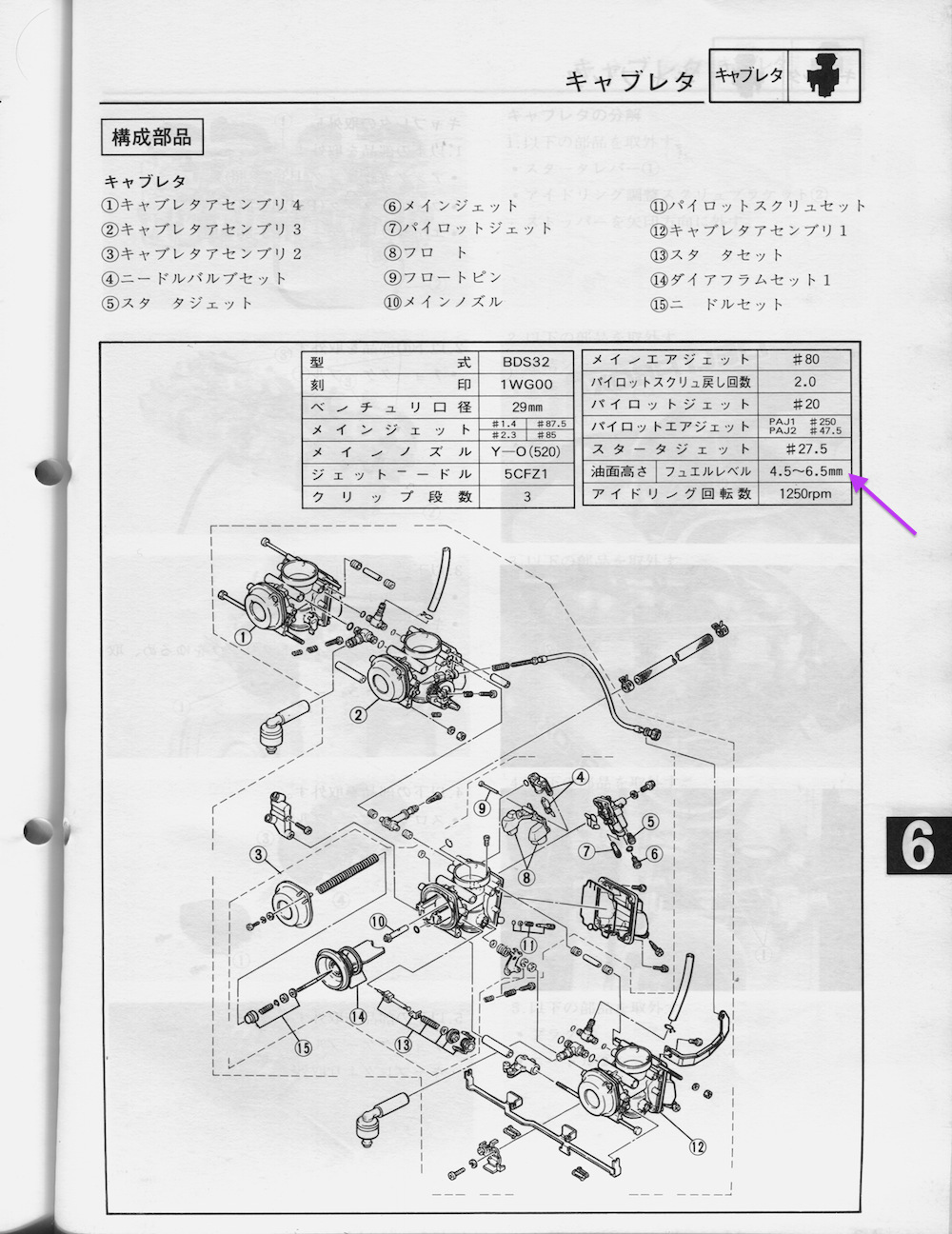 Mikuni_BDST_Fuel_Level